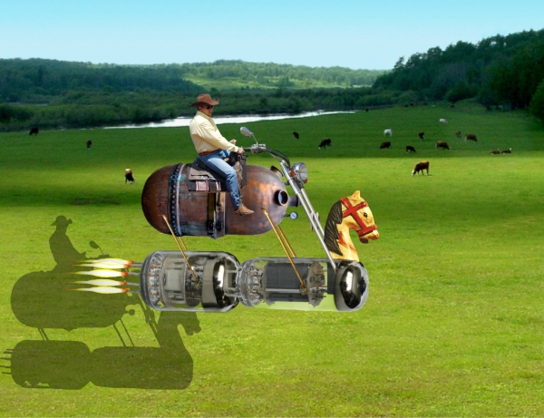 Creation of Future Cowboy: Step 13